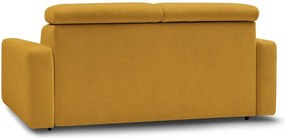 Divano color senape allungabile 195 cm Monaco – Bobochic Paris