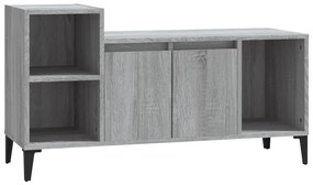 Mobile tv grigio sonoma 100x35x55 cm in legno multistrato