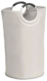 WENKO 3440001100 - Cesto portabiancheria STONE 38x72 cm beige/argento/nero