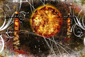 Quadro su tela – Sole africano