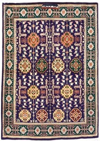 Tabriz Tappeto persiano 100 x 150 Blu (Iran) Annodato A Mano