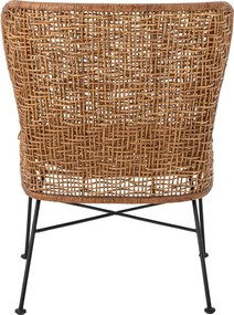 Poltrona con intreccio in colore naturale Somme - Bloomingville