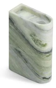 Monolith Portacandele Medium Mixed Green Marble - Northern