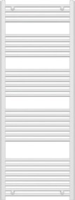 Novaservis - Scaldasalviette a scala per bagno 836W/230V 160x60 cm bianco dritto