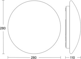 Steinel 056063 - Lampada LED con sensore da esterno RS PRO LED/9,5W/230V IP54