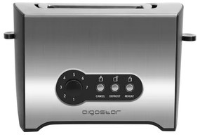 Aigostar - Tostapane a due fori 900W/230V cromo