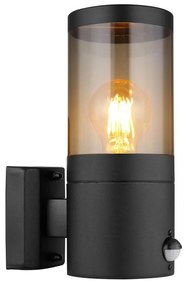 Globo 32014BSS-Applique da esterno con sensore XELOO 1xE27/60W/230V IP44