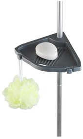 Mensola telescopica da parete grigia per il bagno Easy - Wenko