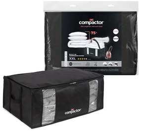 Scatola di stoccaggio nera con imballaggio sottovuoto Black Edition, volume 210 l - Compactor