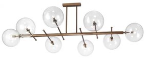 Metal Lux -  Estro PL 8L  - Lampada da soffitto a otto luci