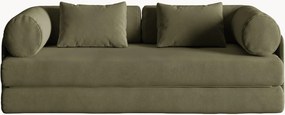 Divano letto 2 posti in velluto Dreamy, larg. 206 cm