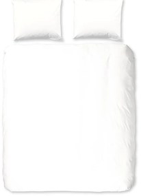 Biancheria da letto bianca in flanella per letto matrimoniale/per letto prolungato 200x220 cm – Good Morning