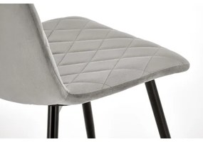 Sedia da pranzo ORIS, 1 pezzo, grigia