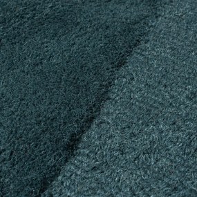 Tappeto rotondo color foglia di tè in lana tessuto a mano ø 160 cm Shard Teal – Flair Rugs