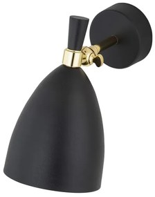 Argon 4701 - Applique  CHARLOTTE 1xE27/15W/230V nero/oro