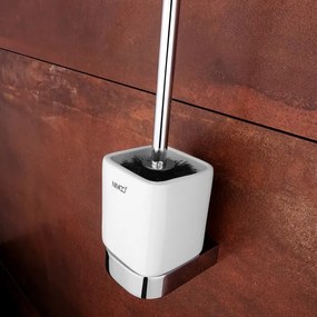 NIMCO NK set-94KN-26 - Scopino a parete e porta carta igienica NIKAU cromo