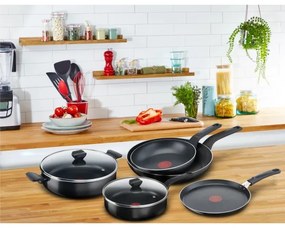 Tefal - Casseruola bassa con coperchio SIMPLY CLEAN 28 cm