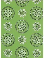 Nina Campbell Carta da parati Garance - Emerald