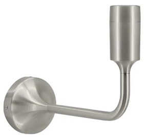 Lampada da parete argentata in metallo senza paralume Santé – UMAGE