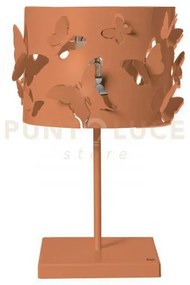 Lampade da tavolo moderna farfallosa pesca in ferro 20x20x37,2hcm