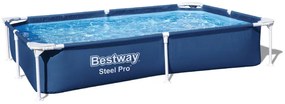 Piscina rettangolare con struttura 221x150x43 cm Bestway 56401N