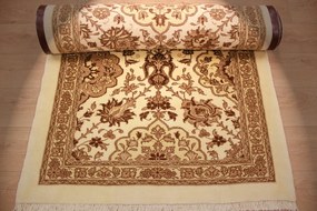Varamin Tappeto 110 x 360 (Iran) Annodato A Mano