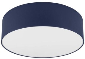 Plafoniera SIRJA PASTEL DOUBLE 4xE27/15W/230V diametro 45 cm blu scuro