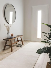 benuta Nest Passatoia Tacoma Crema 80x200 cm - Tappeto design moderno soggiorno