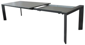 IMPACTO - tavolo allungabile in alluminio 150/200 bianco o antracite