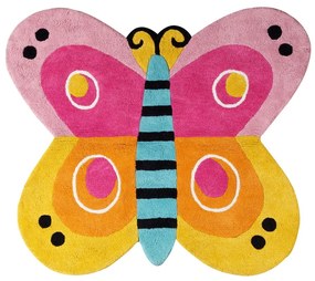 Tappeto per bambini 80x90 cm Butterfly - Premier Housewares