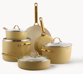 Batteria di pentole con rivestimento antiaderente Padova 10 pz