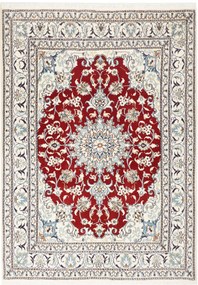 Nain Tappeto 200 x 150 Rosso (Iran) Annodato A Mano