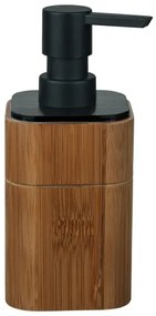 WENKO 26102100 - Dispenser per sapone SERRO 7,5x16,5 cm marrone/nero