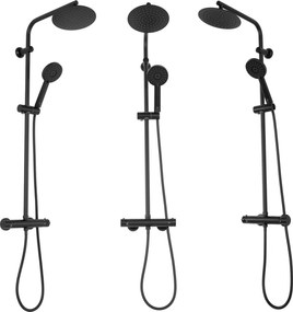 Set Doccia da incasso REA BLISS Black