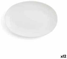 Teglia da Cucina Ariane Vital Coupe Ovale Ceramica Bianco (Ø 26 cm) (12 Unità)