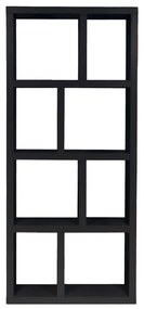 Libreria nera 70x159 cm Berlin - TemaHome