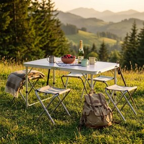 BEAR - tavolo pieghevole salvaspazio con 4 sgabelli