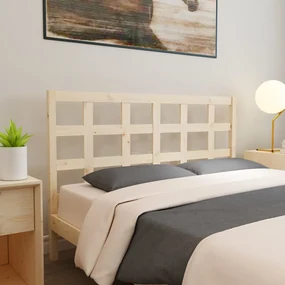 Testiera per letto 145,5x4x100 cm in legno massello di pino