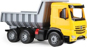 Camion ribaltabile Mercedes GIGA TRUCKS 65 cm, giallo/grigio