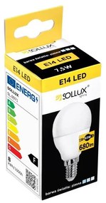 Lampadina LED con luce neutra con presa E14, 7,5 W – Sollux