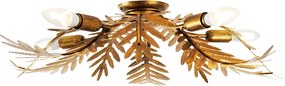 Plafoniera smart vintage oro 70 cm incl. 5 WiFi B35 - Botanica