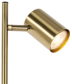 Lampada da terra moderna bronzo 3 luci - Jeana
