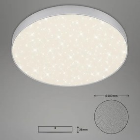 Briloner 7075-414 - Plafoniera LED STAR SKY LED/24,5W/230V diametro 38 cm