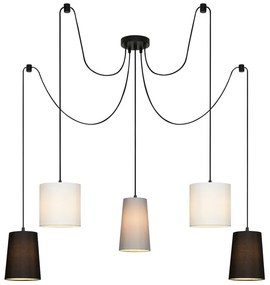 Lampadario Moderno Shades 5x E14