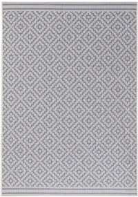 benuta Nest Tappeto per interno ed esterno Metro Azzuro 160x230 cm - Tappeto outdoor per balcone, terrazzo e giardino