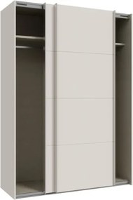 Armadio Guardaroba 2 Ante Scorrevoli Con Barra Appendiabiti Sofi Beige