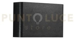 Applique biemissione led klein nera 6w 600lmcct 3000k / 4000k ip65 ...