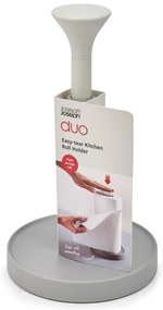 Porta asciugamani in plastica grigio ø 16 cm Duo - Joseph Joseph