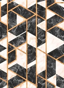Mindthegap Carta da parati Gramercy - Onyx