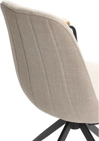 Set di sedie da pranzo beige 2 pz Tali - Marckeric